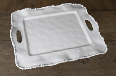 VIDA Alegria Rectangle Tray with Handles