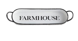Farmhouse Oval Tray