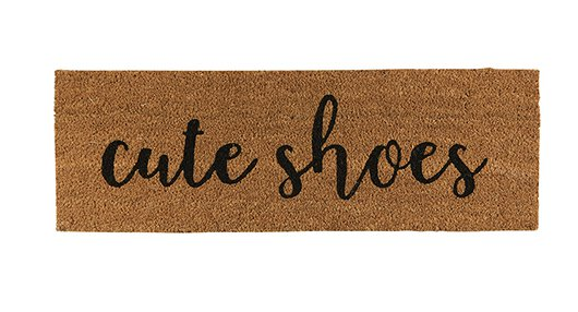 Cute Shoes Door Mat