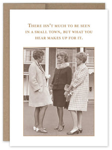 Small Town Birthday Card