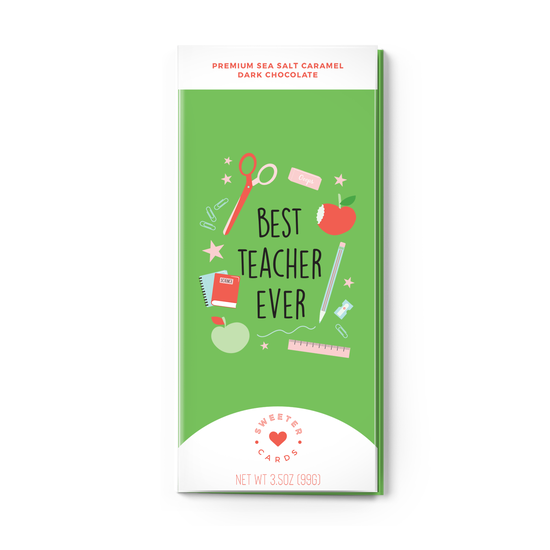 Teacher Appreciation Card with Chocolate