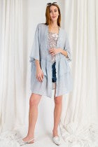 Load image into Gallery viewer, Double Ruffle Cardigan
