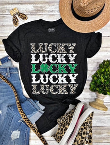 Lucky Lucky Lucky Graphic Tee