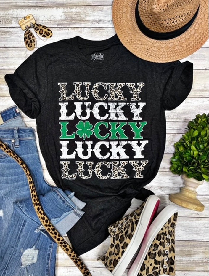 Lucky Lucky Lucky Graphic Tee