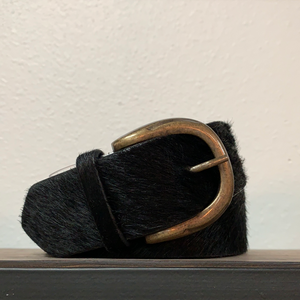 Hair on Hide Belt